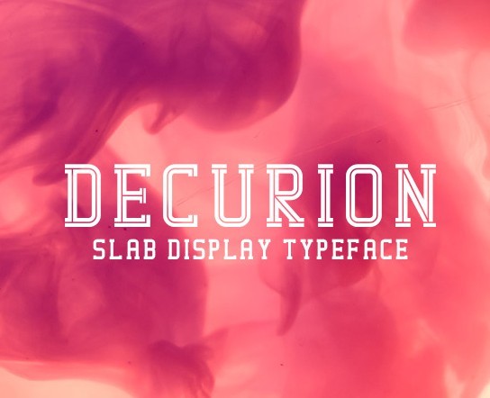 Decurion Typeface